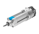 Swivel-linear drive units